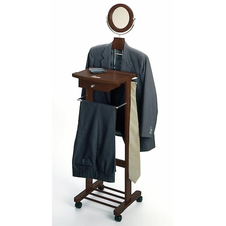 Doba-Bnt Antique Walnut Beechwood VALET STAND SA143678